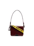 Off-white Red Mini Padded Leather Shoulder Bag