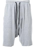 Bassike 'military' Jersey Short, Men's, Size: Large, Grey, Organic Cotton