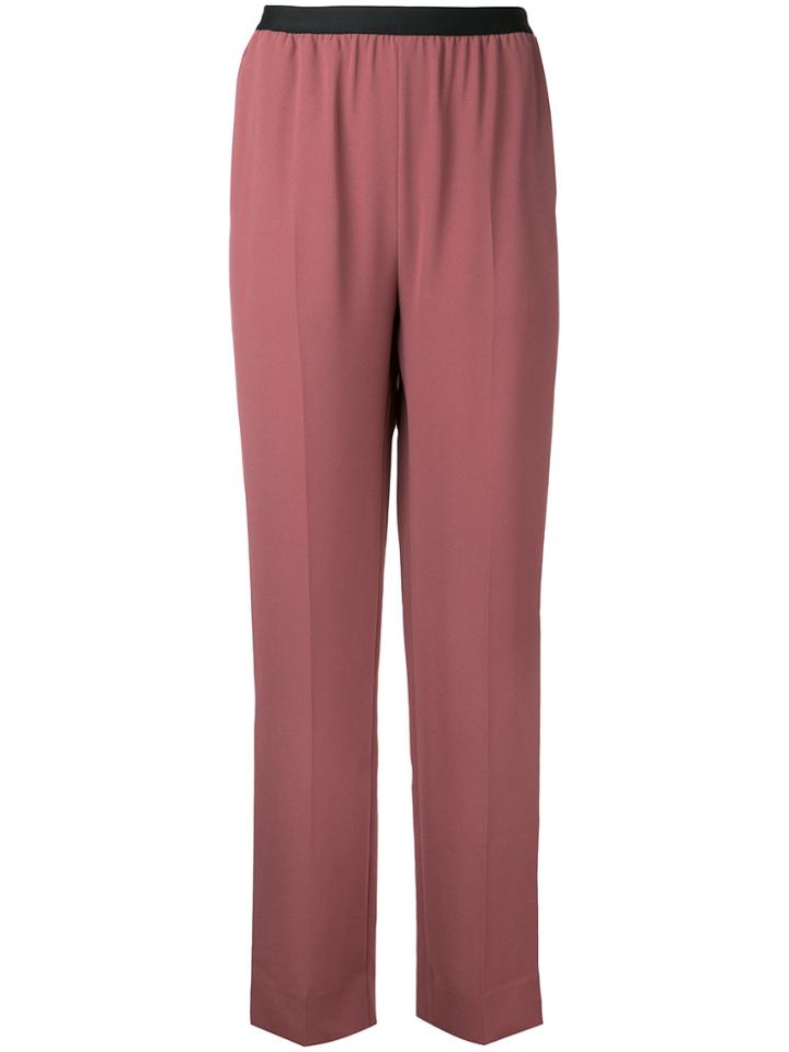 Maison Margiela Straight Leg Trousers - Brown