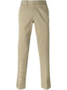 Aspesi Slim Fit Chinos, Men's, Size: 48, Nude/neutrals, Cotton/spandex/elastane
