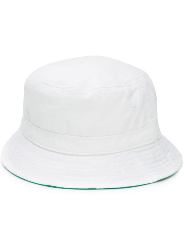Kent & Curwen Contrast Trim Hat - White