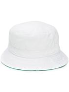Kent & Curwen Contrast Trim Hat - White
