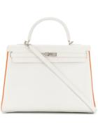 Hermès Vintage 35cm Kelly Bag - White
