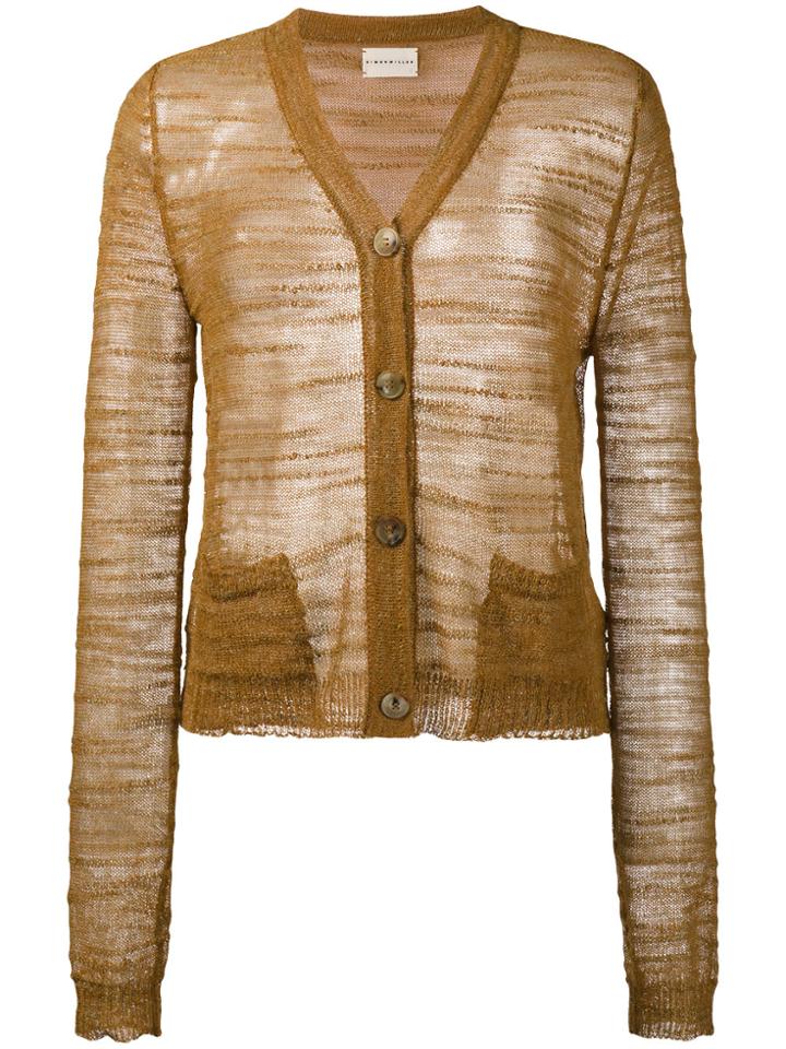 Simon Miller Tioga Cardigan - Brown
