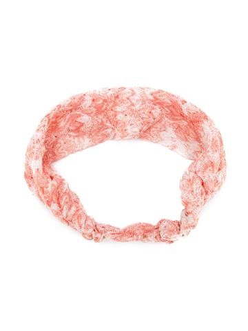 Missoni Kids Bicolour Hairband, Girl's, Pink/purple