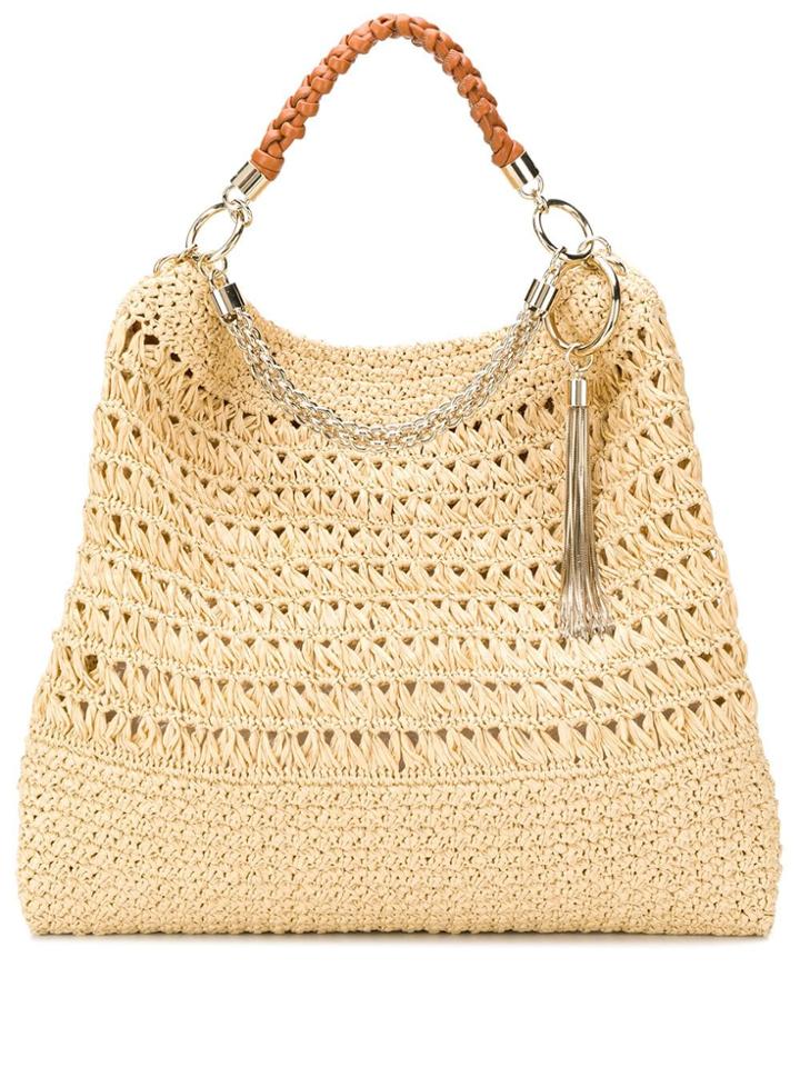 Jimmy Choo Callie Shoulder Bag - Neutrals