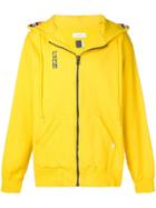 Facetasm Zipped Hoodie - Yellow & Orange