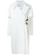Christopher Esber Caped Resin Toggle Coat