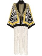 Alanui Ravenstail Fringe Cardigan - Multicoloured