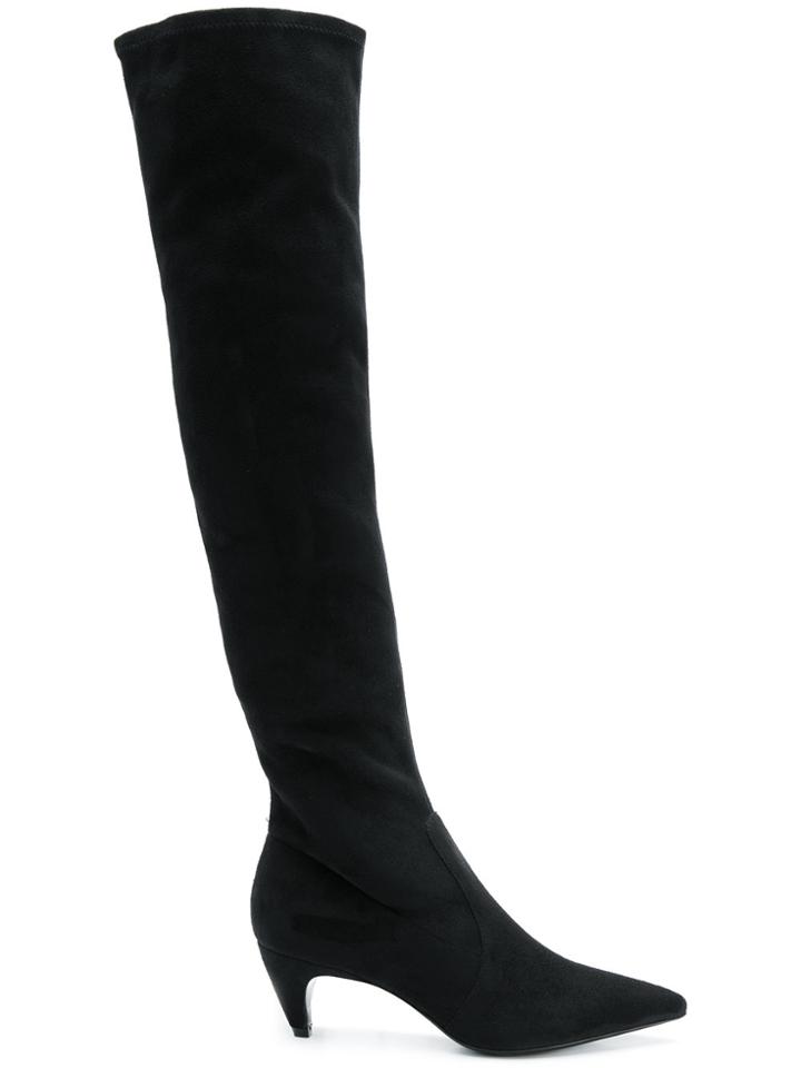 Twin-set Over The Knee Boots - Black