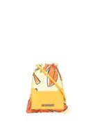 Jacquemus Le Minot Printed Pouch Necklace - Yellow