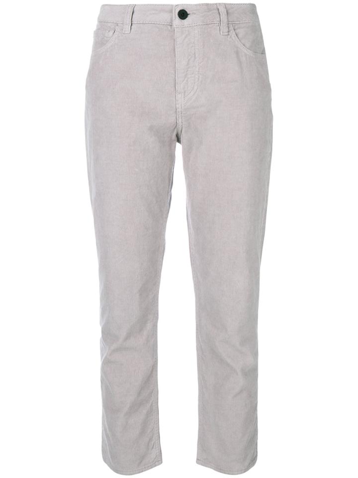 Pence Giada Cropped Trousers - Grey