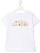 Little Marc Jacobs Logo Print T-shirt - White