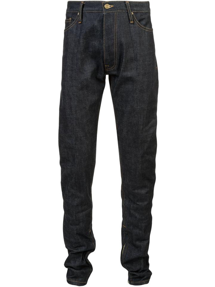 Fear Of God Zipped Cuff Jeans - Blue