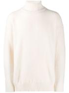 Katharine Hamnett London Textured-knit Jumper - White