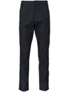 Christopher Raeburn Woven Trousers, Men's, Size: 32, Blue, Cotton/spandex/elastane