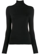 Liu Jo Roll Neck Jumper - Black