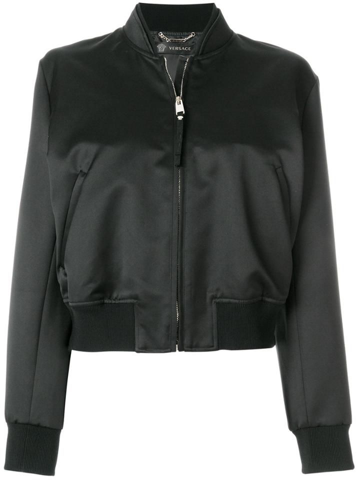 Versace Medusa Bomber Jacket - Black
