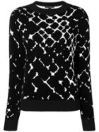 Marc Jacobs Chain-link Fence Pattern Sweater - Black