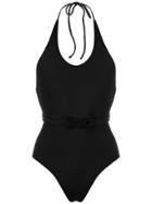 Adriana Degreas Halter Neck Swimsuit - Black