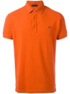 Etro Embroidered Logo Polo Shirt, Men's, Size: Xxxl, Yellow/orange, Cotton