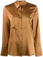 Luisa Cerano Button-down Shirt - Brown