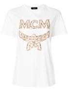 Mcm Logo Print T-shirt - White