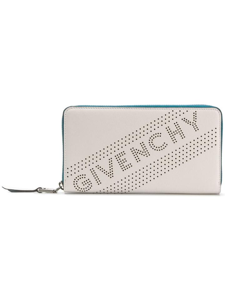Givenchy Logo Wallet - White