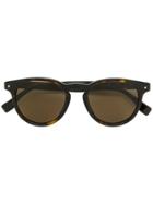 Fendi Eyewear Round-frame Sunglasses - Brown