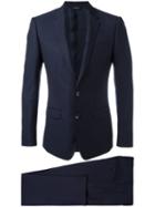 Dolce & Gabbana Classic Dinner Suit, Men's, Size: 46, Blue, Acetate/cupro/viscose/virgin Wool