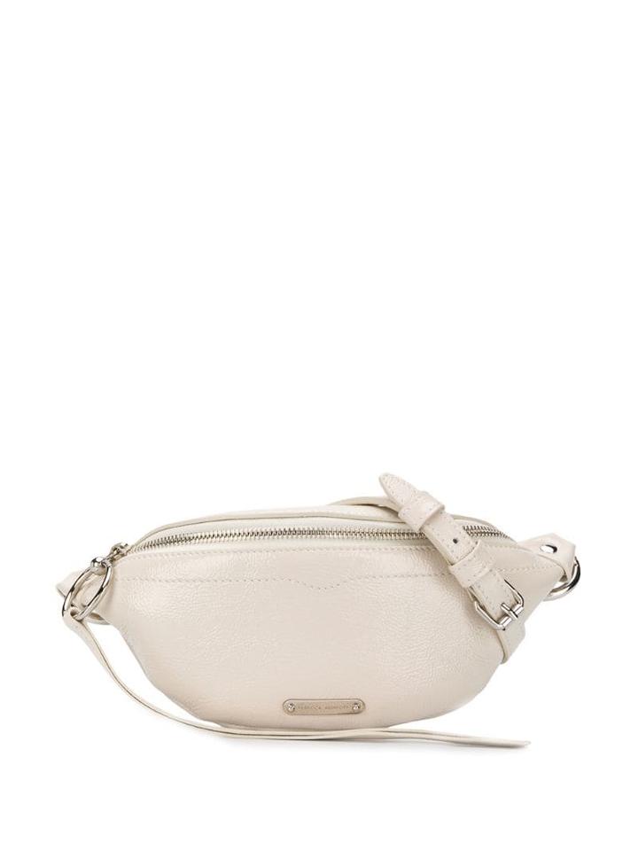 Rebecca Minkoff Logo Plaque Belt Beg - Neutrals