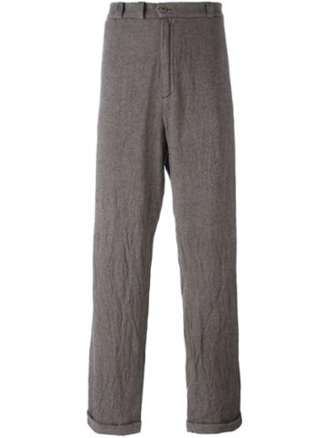 Geoffrey B. Small Loose Fit Tweed Trousers