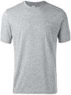 Aspesi Plain T-shirt, Men's, Size: Xxl, Grey, Cotton/polyester