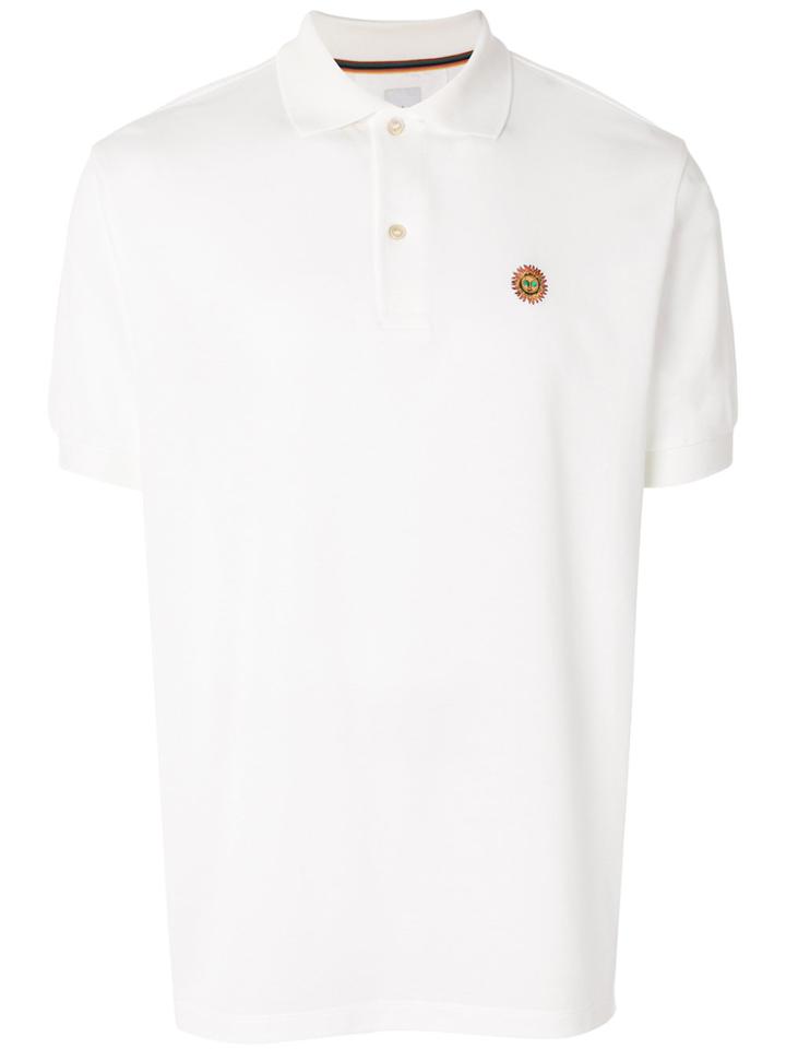 Paul Smith Sun Motif Polo Shirt - White