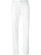 Golden Goose Deluxe Brand Straight Leg Trousers, Women's, Size: Xs, White, Cotton