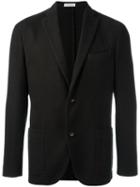 Boglioli Textured Blazer, Men's, Size: 54, Brown, Cotton/cupro