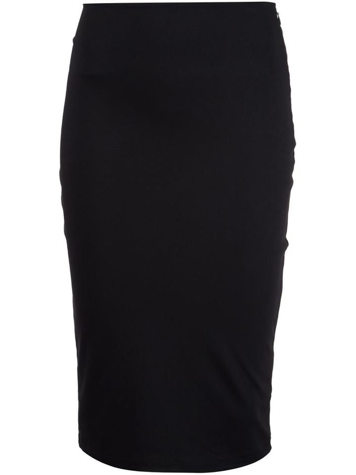 T By Alexander Wang Stretch Midi Skirt