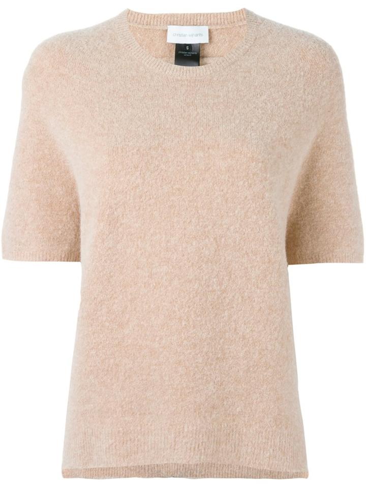 Christian Wijnants 'kofi' Jumper, Women's, Size: Small, Nude/neutrals, Nylon/spandex/elastane/mohair/alpaca