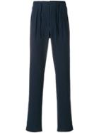 Fendi Straight Leg Trousers - Blue
