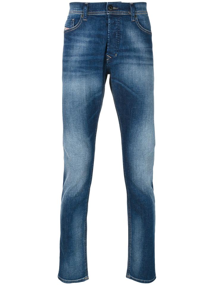 Diesel - Tepphar Jeans - Men - Cotton/spandex/elastane - 33/30, Blue, Cotton/spandex/elastane