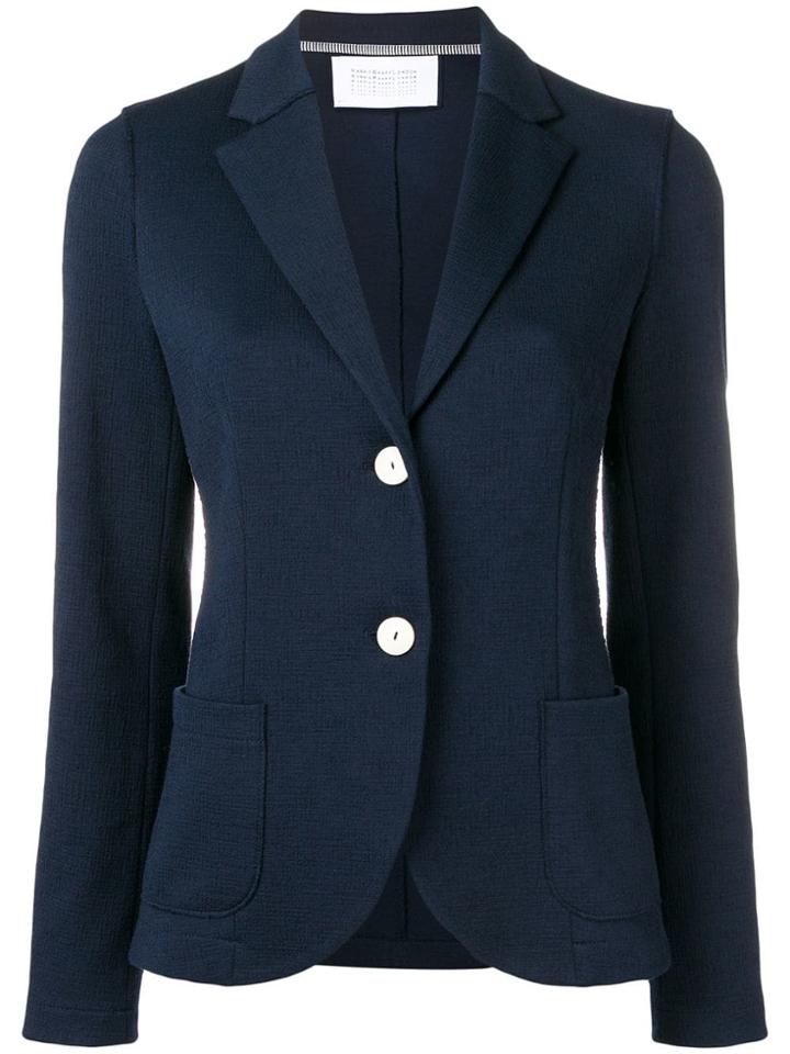 Harris Wharf London Tailored Blazer Jacket - Blue