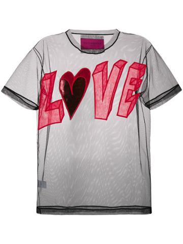 Victor & Rolf Love T-shirt - Black