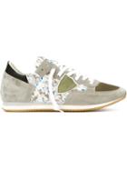 Philippe Model Tropez Sneakers, Men's, Size: 40, Grey, Suede/leather/rubber
