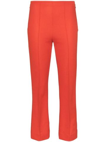 Rudi Gernreich Kick-flare Cropped Trousers - Red