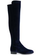 Stuart Weitzman Allgood Knee Length Boots - Blue