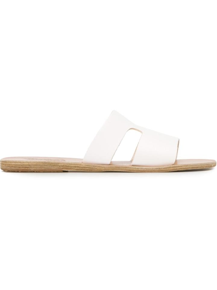 Ancient Greek Sandals 'apteros' Sandals - White