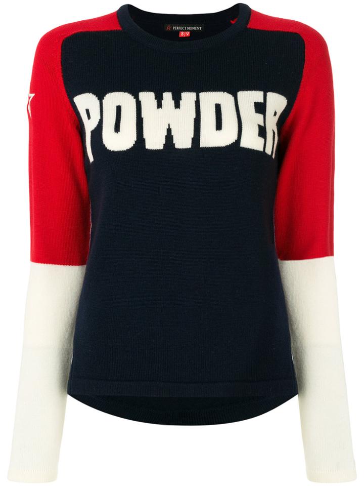Perfect Moment Powder Sweater - Blue