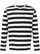 Stussy Stripe Longsleeved T-shirt - Black
