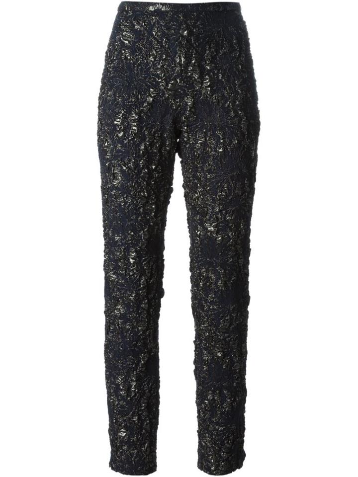 Rochas Ruched Shell Effect Trousers