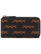 Ermenegildo Zegna Couture Triple X Continental Wallet - Black